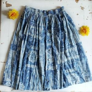 💐RIVER RIDGE• Vintage boho skirt